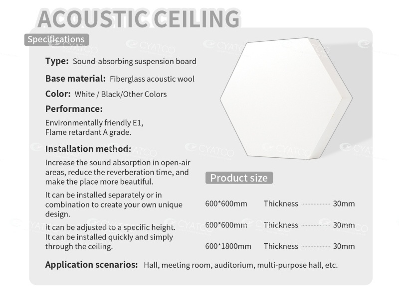 Introduction to Product Specifications and Performance of Fiberglass Sound-Absorbing Ceilings (6)